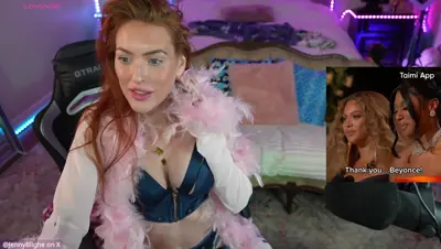 JennyBlighe Recorded video thumbnail on MyFreeCams (MFC)