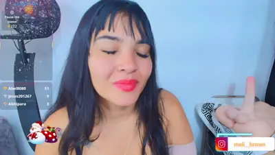 Meli__brown Recorded video thumbnail on MyFreeCams (MFC)