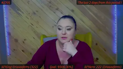 SensualCrissa Recorded video thumbnail on MyFreeCams (MFC)